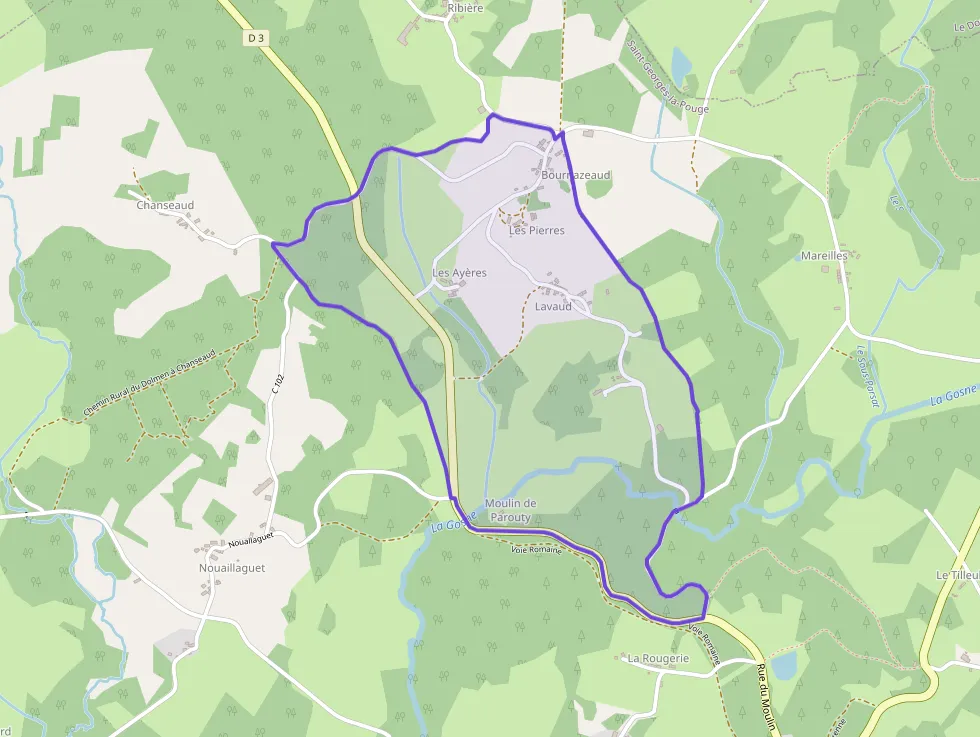 Maison 139 m² quatre pièces à vendre à Saint-Georges-la-Pouge