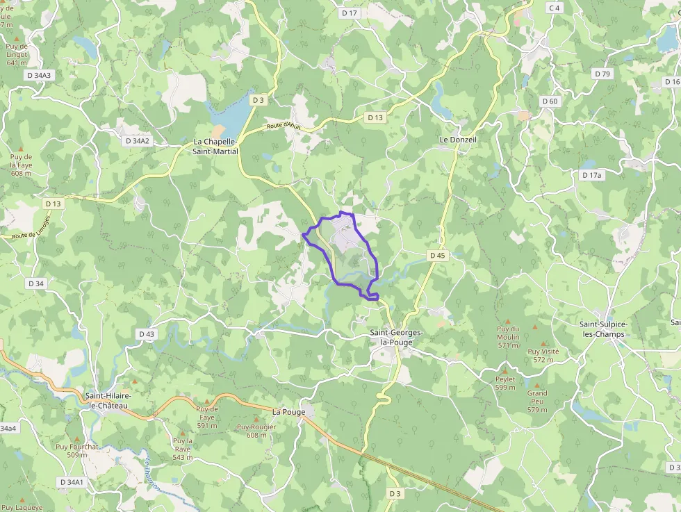 Maison 139 m² quatre pièces à vendre à Saint-Georges-la-Pouge