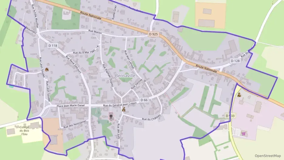 Maison 109 m² quatre pièces à vendre à Bernaville