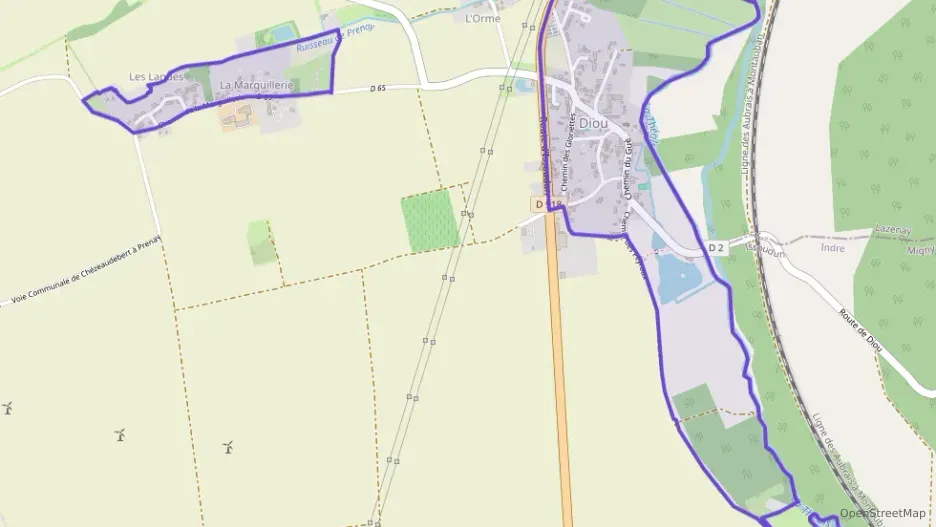 Maison 90 m² quatre pièces à vendre à Diou Maison 90 m² quatre pièces à vendre à Diou