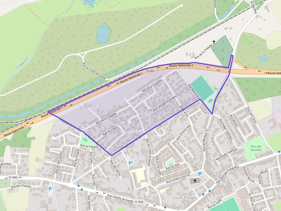 Maison 85 m² quatre pièces à vendre à Loon-Plage