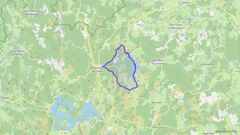 Maison 100 m² quatre pièces à vendre à Royère-de-Vassivière