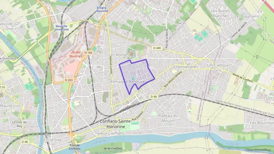 Maison 111 m² cinq pièces à vendre à Conflans-Sainte-Honorine Maison 111 m² cinq pièces à vendre à Conflans-Sainte-Honorine