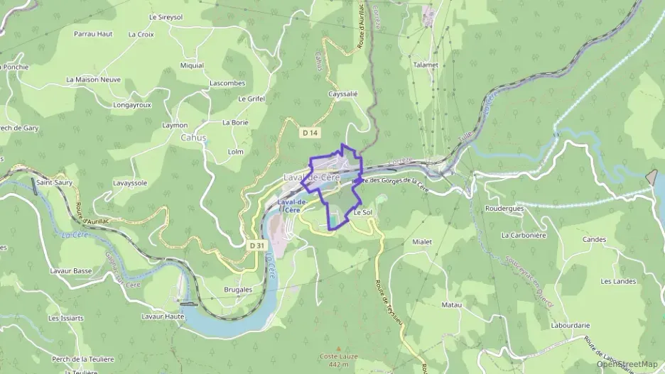 Maison 103 m² cinq pièces à vendre à Laval-de-Cère