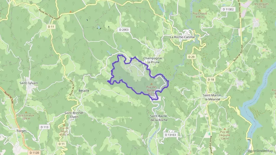 Maison 70 m² trois pièces à vendre à Champagnac-la-Prune