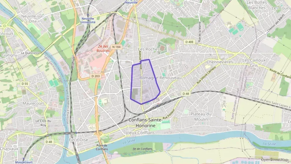 Maison 115 m² quatre pièces à vendre à Conflans-Sainte-Honorine