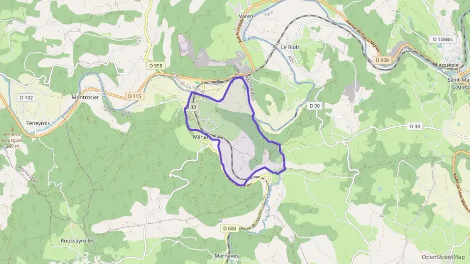 Maison 97 m² quatre pièces à vendre à Milhars