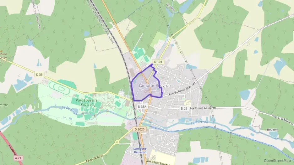 Maison 90 m² quatre pièces à vendre à Lamotte-Beuvron
