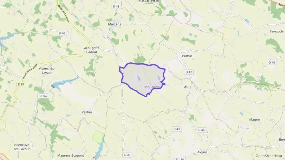 Maison 150 m² cinq pièces à vendre à Roquevidal Maison 150 m² cinq pièces à vendre à Roquevidal