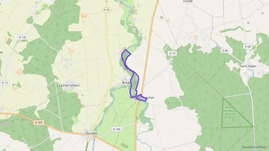 Maison 80 m² quatre pièces à vendre à Meunet-Planches Maison 80 m² quatre pièces à vendre à Meunet-Planches