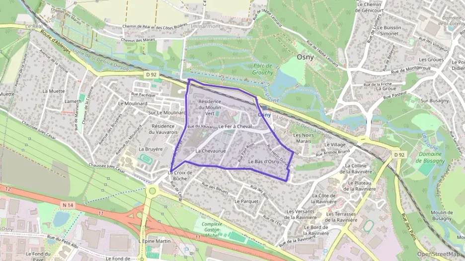 Maison 105 m² cinq pièces à vendre à Osny