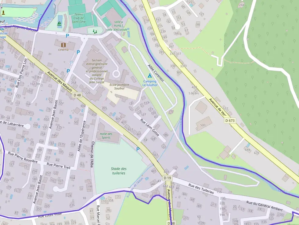 Maison 86 m² quatre pièces à vendre à Saint-Céré