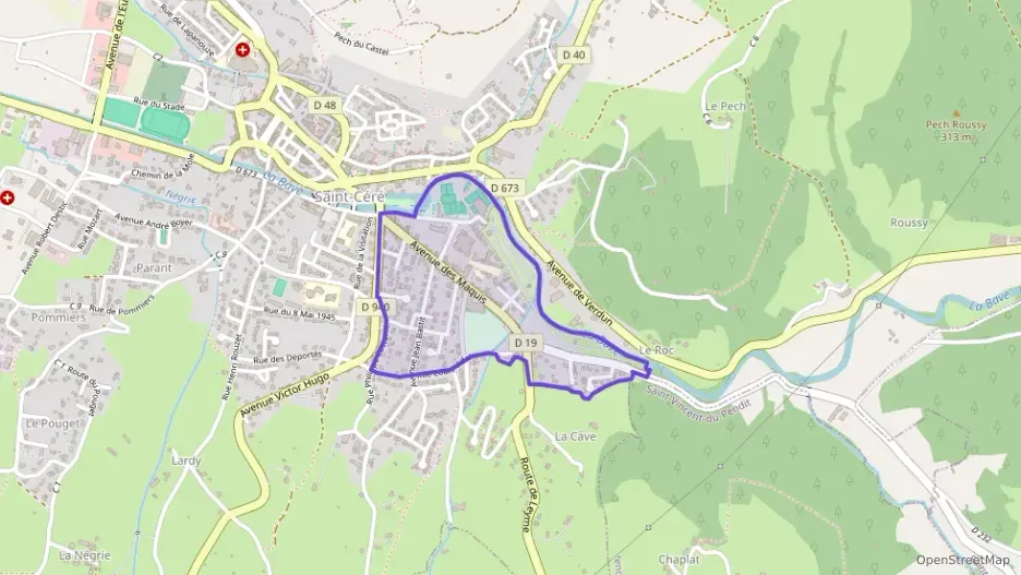 Maison 86 m² quatre pièces à vendre à Saint-Céré Maison 86 m² quatre pièces à vendre à Saint-Céré