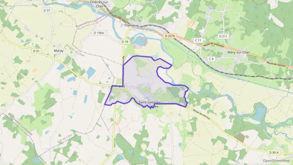 Maison 125 m² quatre pièces à vendre à Saint-Georges-sur-la-Prée Maison 125 m² quatre pièces à vendre à Saint-Georges-sur-la-Prée