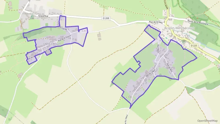 Maison 108 m² six pièces à vendre à Acquin-Westbécourt Maison 108 m² six pièces à vendre à Acquin-Westbécourt