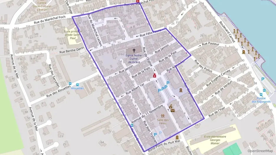 Maison 61 m² trois pièces à vendre à Grand-Fort-Philippe