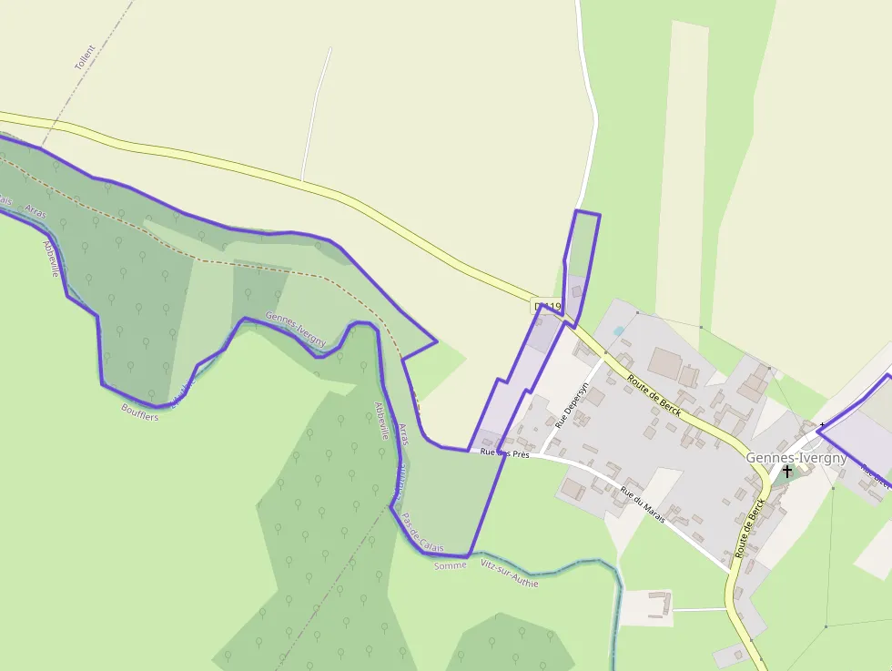 Maison 102 m² quatre pièces à vendre à Gennes-Ivergny