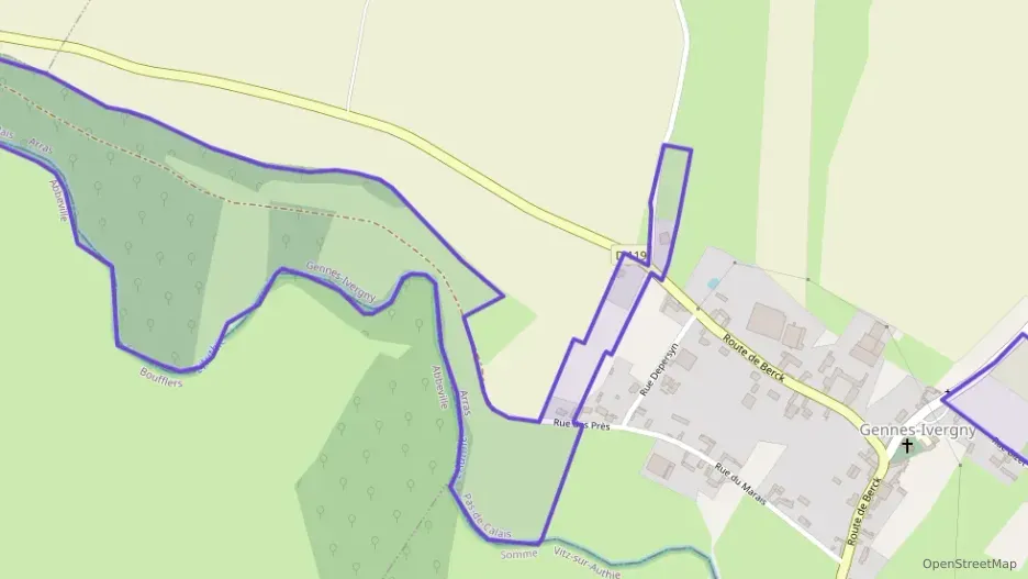 Maison 102 m² quatre pièces à vendre à Gennes-Ivergny