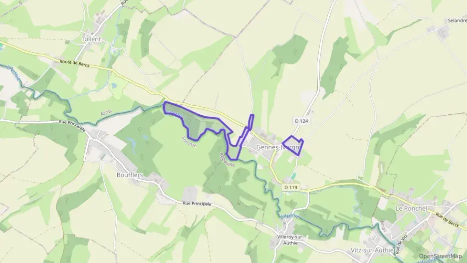 Maison 102 m² quatre pièces à vendre à Gennes-Ivergny