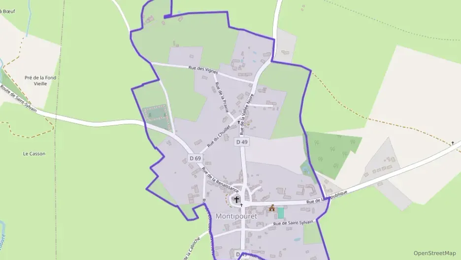 Maison 155 m² quatre pièces à vendre à Montipouret Maison 155 m² quatre pièces à vendre à Montipouret