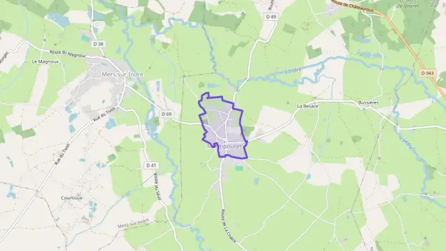 Maison 155 m² quatre pièces à vendre à Montipouret