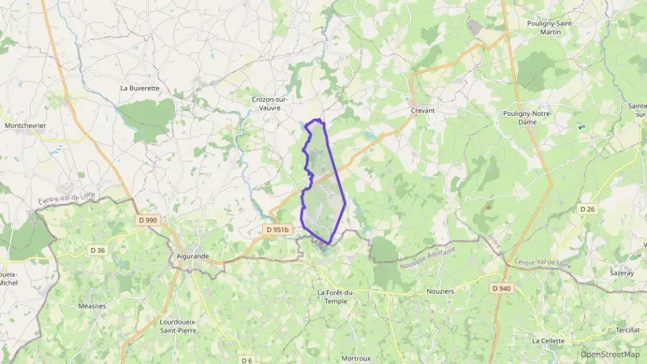 Maison 135 m² deux pieces à vendre à Crozon-sur-Vauvre Maison 135 m² deux pieces à vendre à Crozon-sur-Vauvre