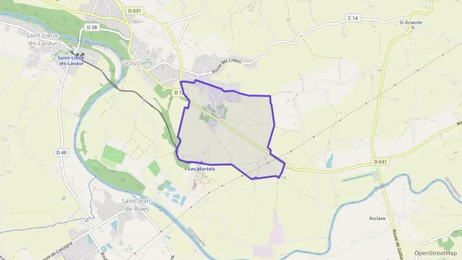 Maison 90 m² trois pièces à vendre à Giroussens Maison 90 m² trois pièces à vendre à Giroussens