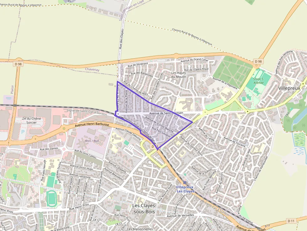 Maison 109 m² quatre pièces à vendre à Les Clayes-sous-Bois