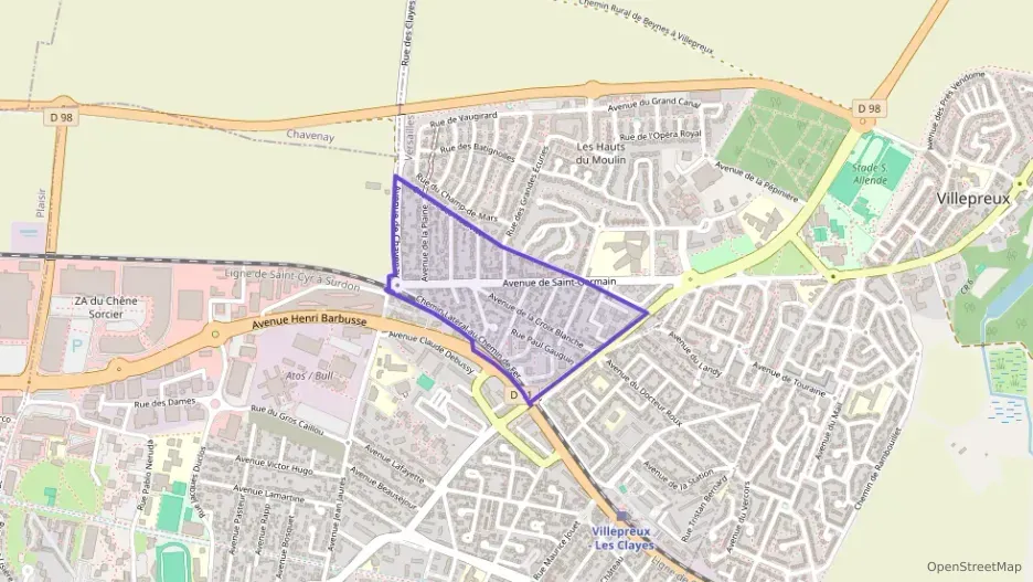 Maison 109 m² quatre pièces à vendre à Les Clayes-sous-Bois Maison 109 m² quatre pièces à vendre à Les Clayes-sous-Bois