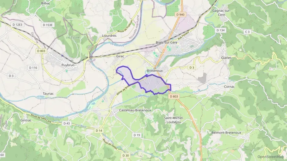 Maison 100 m² quatre pièces à vendre à Bretenoux