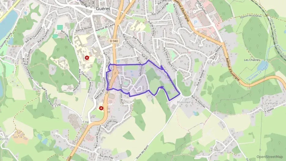 Maison 87 m² quatre pièces à vendre à Guéret