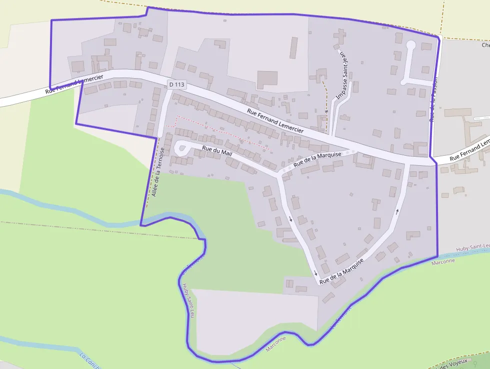 Maison 91 m² quatre pièces à vendre à Huby-Saint-Leu