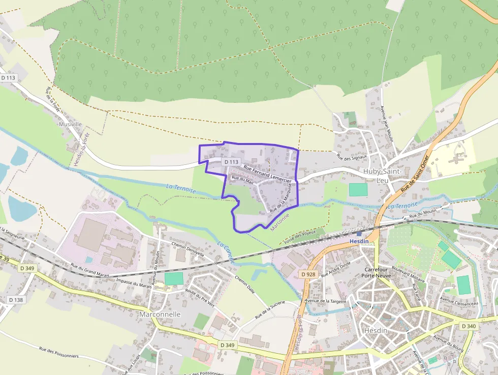 Maison 91 m² quatre pièces à vendre à Huby-Saint-Leu