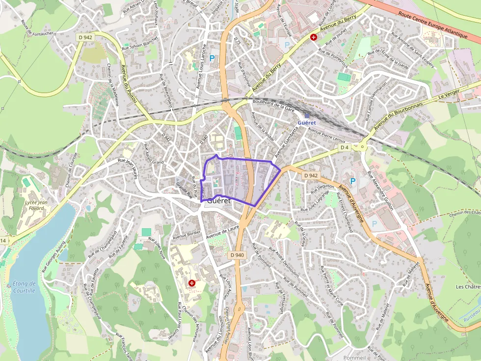 Maison 51 m² quatre pièces à vendre à Guéret