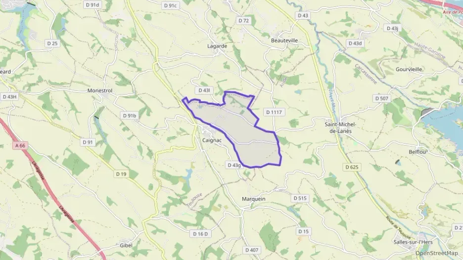 Maison 141 m² quatre pièces à vendre à Caignac Maison 141 m² quatre pièces à vendre à Caignac