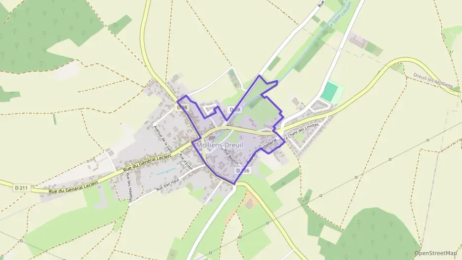 Maison 88 m² cinq pièces à vendre à Molliens-Dreuil