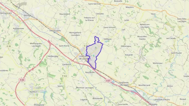 Maison 94 m² quatre pièces à vendre à Villefranche-de-Lauragais