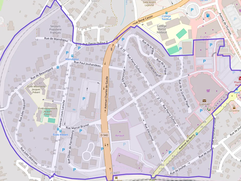 Maison 71 m² trois pièces à vendre à Guéret