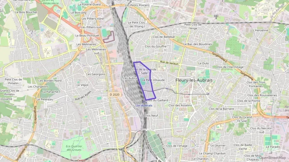 Maison 87 m² quatre pièces à vendre à Fleury-les-Aubrais