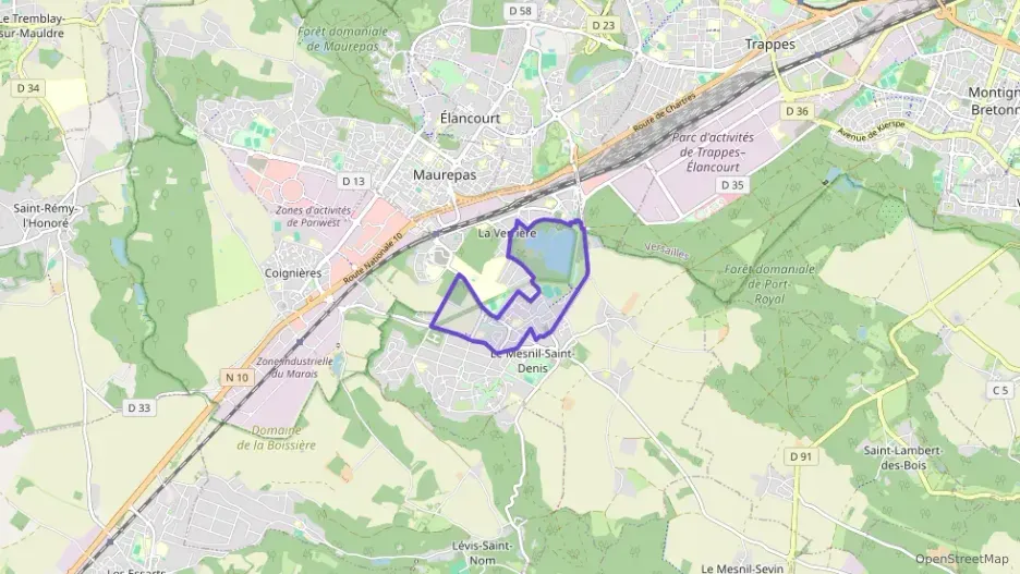 Maison 140 m² six pièces à vendre à Le Mesnil-Saint-Denis