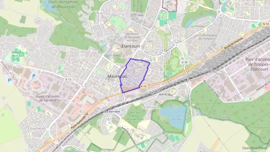 Maison 85 m² quatre pièces à vendre à Maurepas