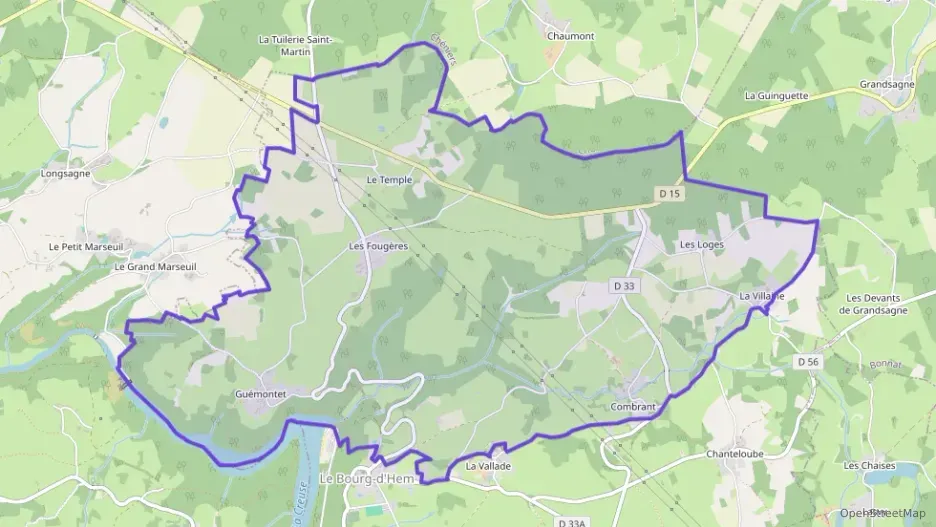 Maison 52 m² trois pièces à vendre à Le Bourg-d`Hem