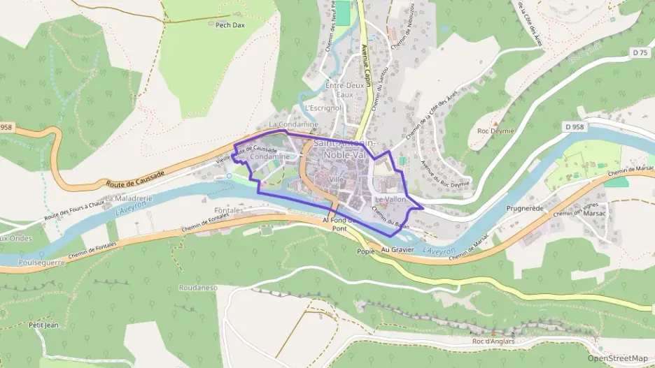 Maison 50 m² deux pieces à vendre à Saint-Antonin-Noble-Val