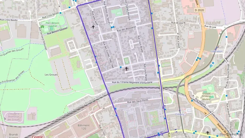 Maison 75 m² quatre pièces à vendre à Orléans