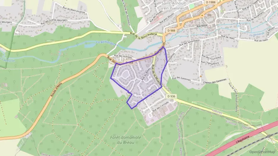 Maison 93 m² six pièces à vendre à Saint-Arnoult-en-Yvelines