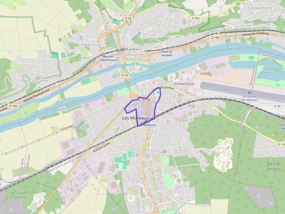 Maison 58 m² trois pièces à vendre à Les Mureaux