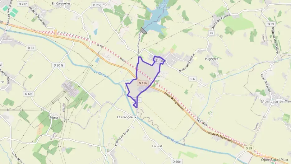 Maison 106 m² cinq pièces à vendre à Teulat Maison 106 m² cinq pièces à vendre à Teulat