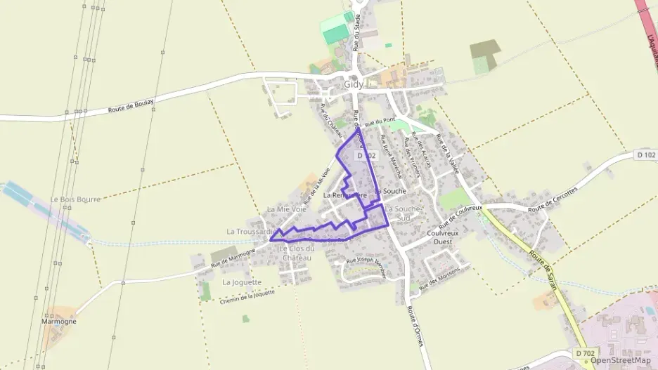 Maison 84 m² cinq pièces à vendre à Gidy Maison 84 m² cinq pièces à vendre à Gidy