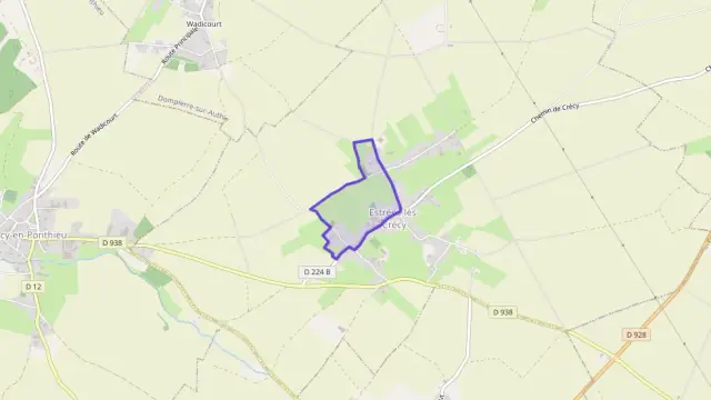 Maison 93 m² quatre pièces à vendre à Estrées-lès-Crécy