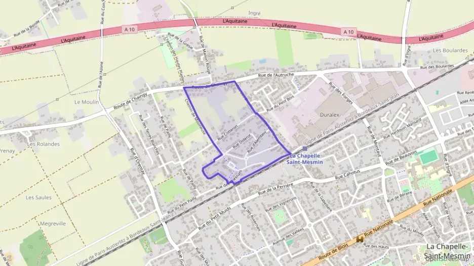 Maison 90 m² quatre pièces à vendre à La Chapelle-Saint-Mesmin